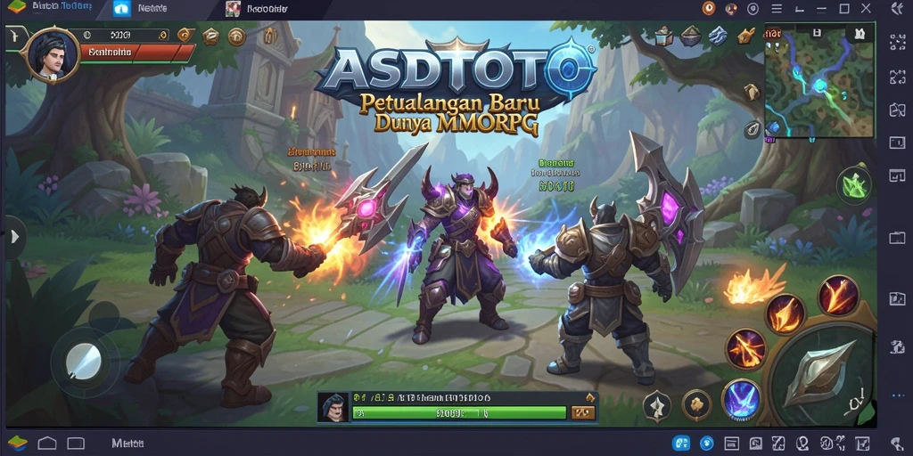 Gameplay menakjubkan dalam ASDTOTO yang menunjukkan pertarungan seru.