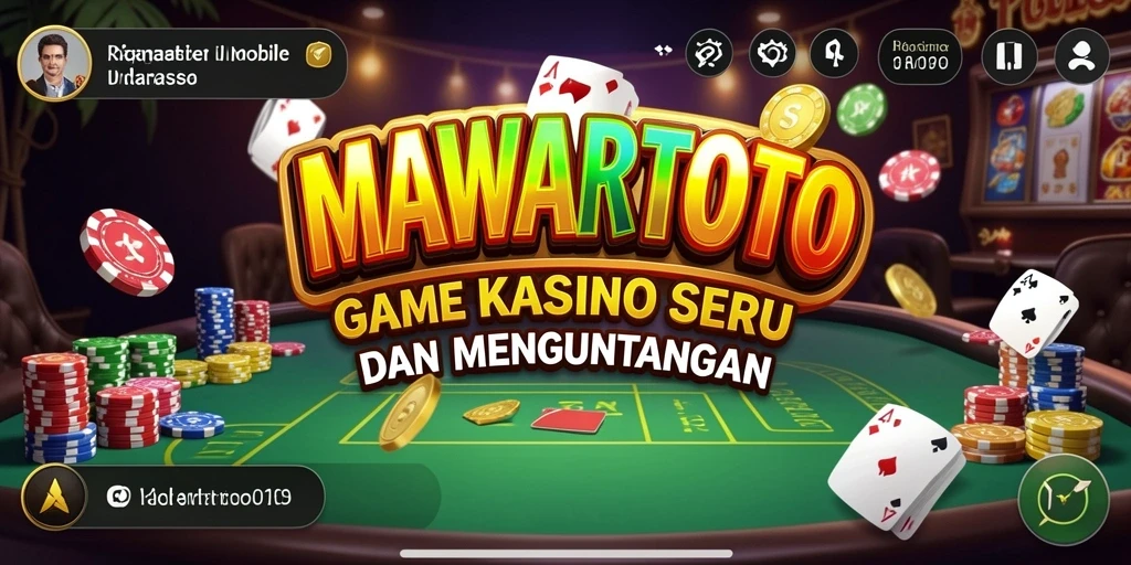 Screenshot gameplay <strong>MAWARTOTO</strong> yang menampilkan keseruan dan aksi permainan kasino.